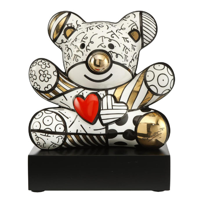 Goebel Romero Britto Golden Truly Yours Figur