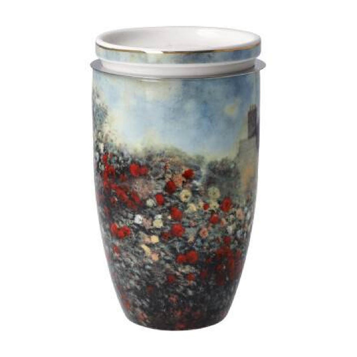 Goebel Claude Monet  - Das Künstlerhaus - Teetasse mit Deckel und Sieb