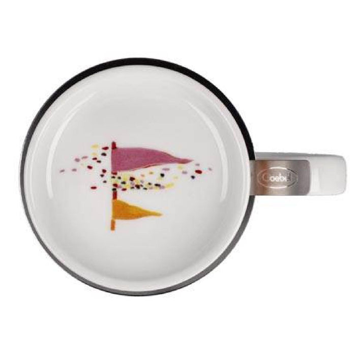 Goebel Rosina Wachtmeister - Sottosopra Teetasse mit Deckel und Sieb