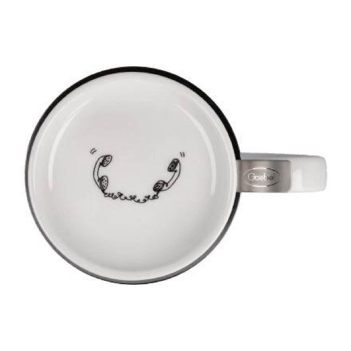 Goebel Freundlieb - Ziemlich beste Freundinnen Teetasse mit Deckel und Sieb