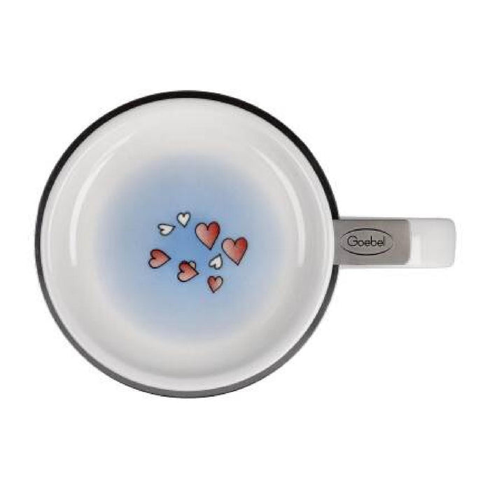 Goebel Der kleine Yogi Für Dich gesammelt Teetasse mit Deckel und Sieb