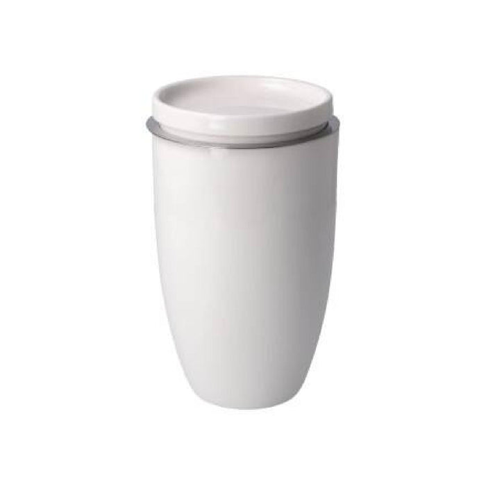 Kaiser weiß Teetasse mit Deckel und Sieb