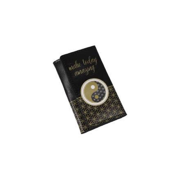 Goebel Lotus Yin Yang Schwarz Schlüsselmäppchen