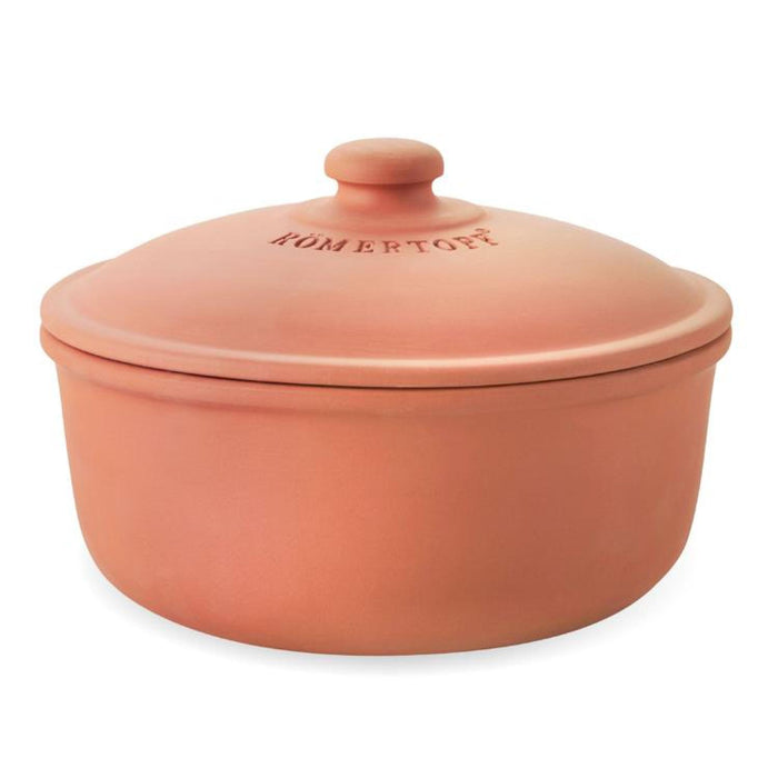 Brot-Back-Topf rund terracotta Römertopf
