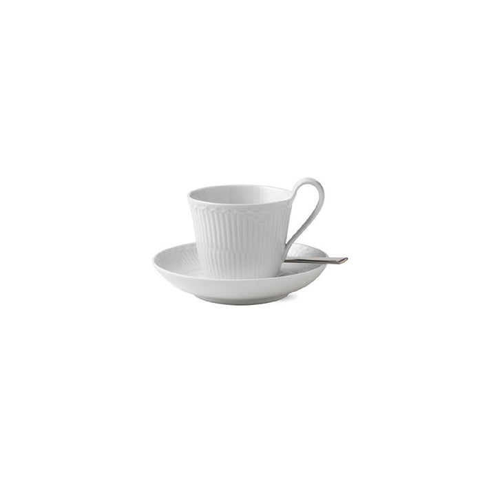 Royal Copenhagen Tasse mit Untertasse mit hohem Henkel - 25 cl