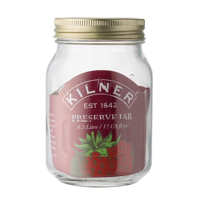 KILNER Einmachglas mit Schraubverschluss, 500 ml