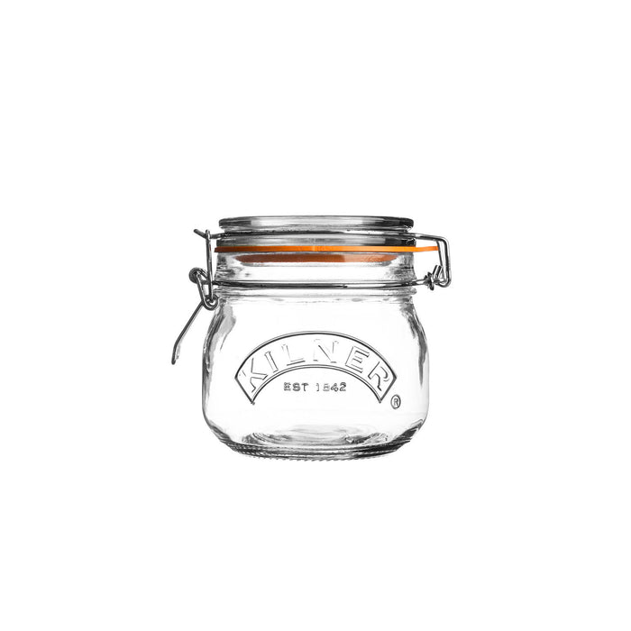 KILNER Rundes Bügelverschluss Glas, 500 ml