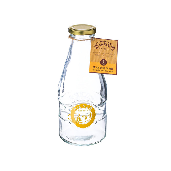 KILNER Milchflasche mit Drehverschluss, 570 ml