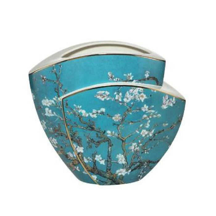 Goebel Vincent van Gogh - Mandelbaum Blau Vase