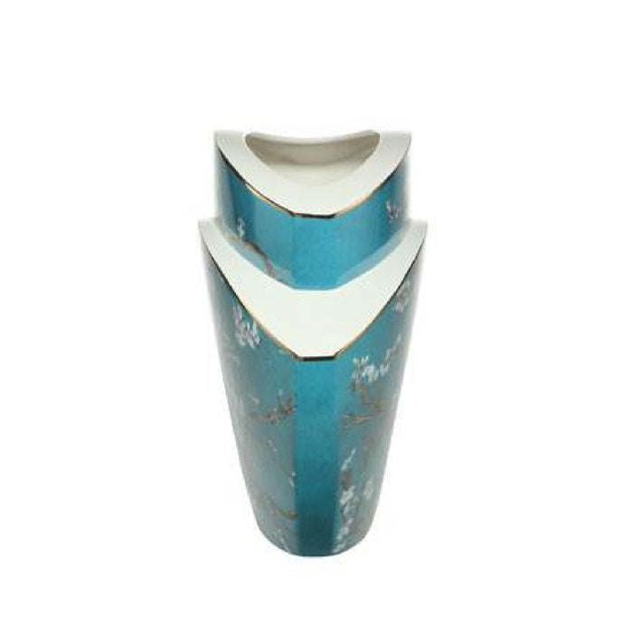 Goebel Vincent van Gogh - Mandelbaum Blau Vase