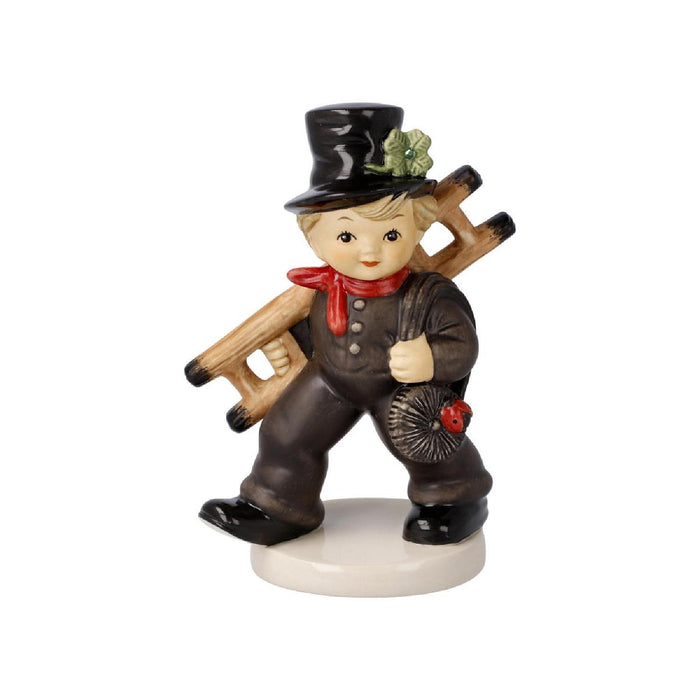 Goebel Schornsteinfeger mit Kleeblatt Figur