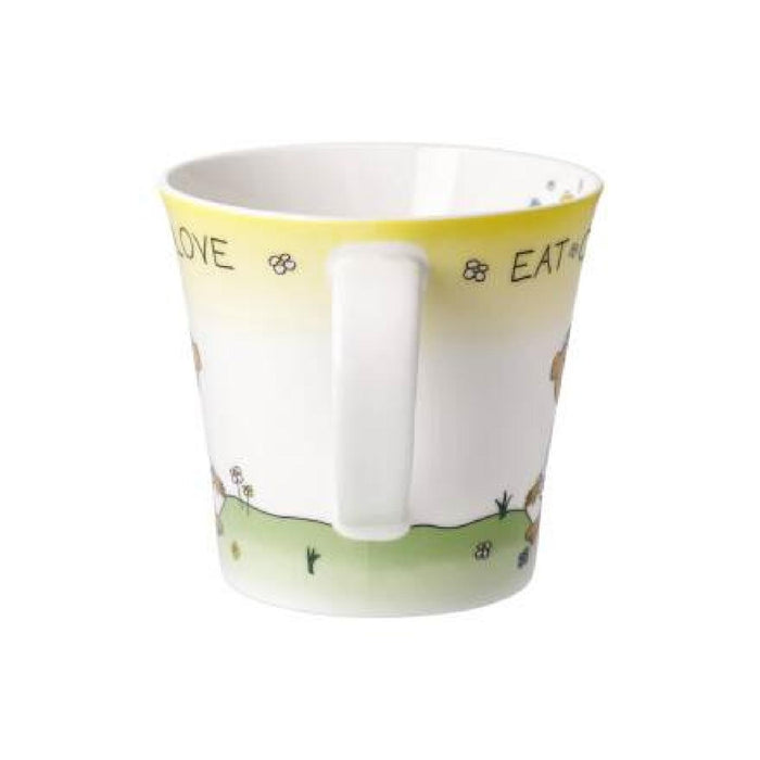 Goebel Wohnaccessoires Der kleine Yogi - "Eat Chill Love" - Coffee-/Tea Mug