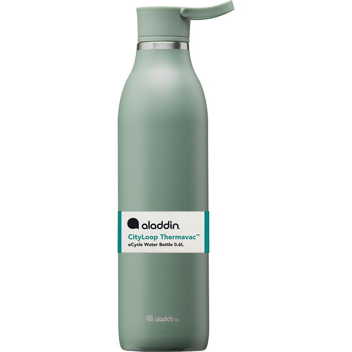 ALADDIN CityLoop Isolierflasche, 0,6L, Salbei Grün