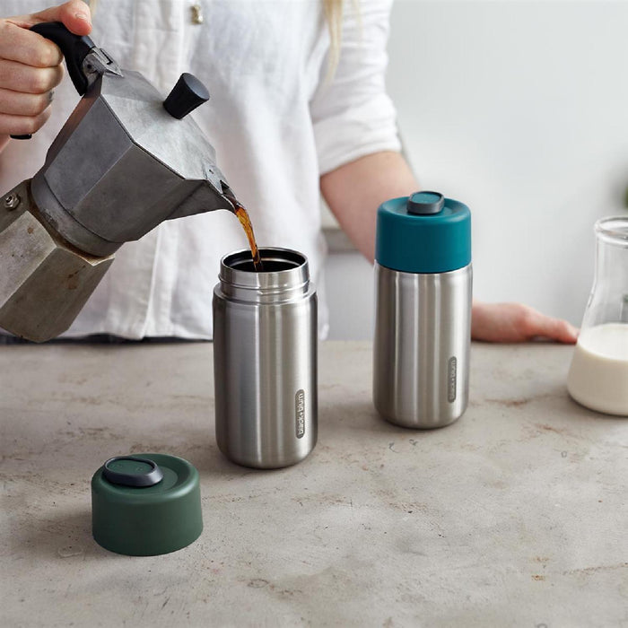 BLACK+BLUM Edelstahl To Go Isolierbecher, olive, 340 ml