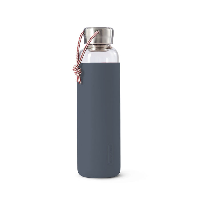 BLACK+BLUM Glas-Wassserflasche, Ozean, 600 ml