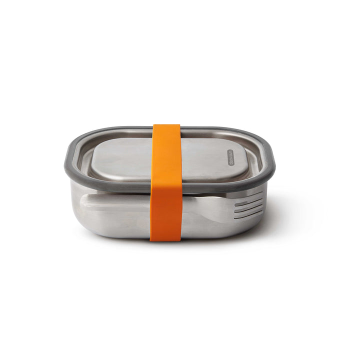 BLACK+BLUM Edelstahl Lunchbox klein, Orange, 600 ml