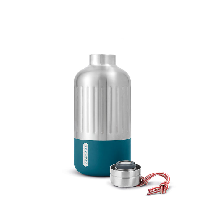 BLACK+BLUM Explorer Isolierflasche, klein, ozean, 650 ml