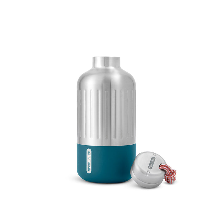 BLACK+BLUM Explorer Isolierflasche, klein, ozean, 650 ml