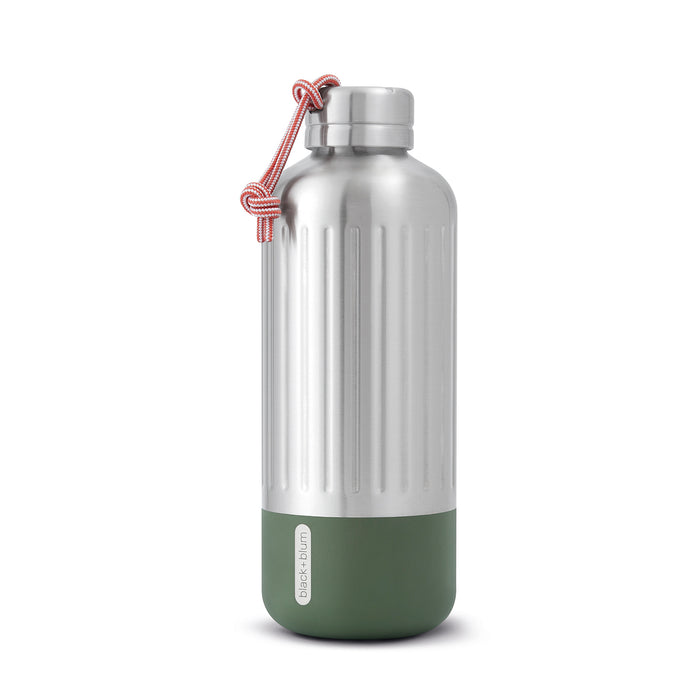 BLACK+BLUM Explorer Isolierflasche, klein, olive, 650 ml