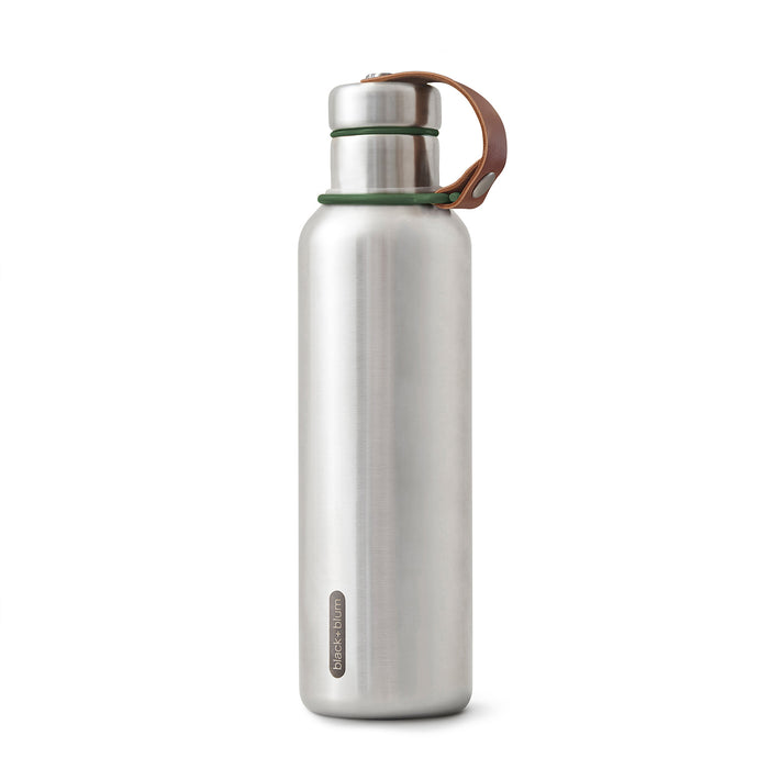 BLACK+BLUM Isolierflasche (optimiertes Design), olive, 750 ml