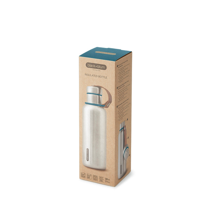 BLACK+BLUM Isolierflasche (optimiertes Design), ozean, 500 ml