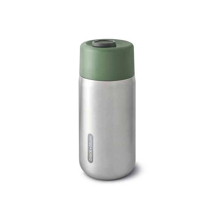 BLACK+BLUM Edelstahl To Go Isolierbecher, olive, 340 ml