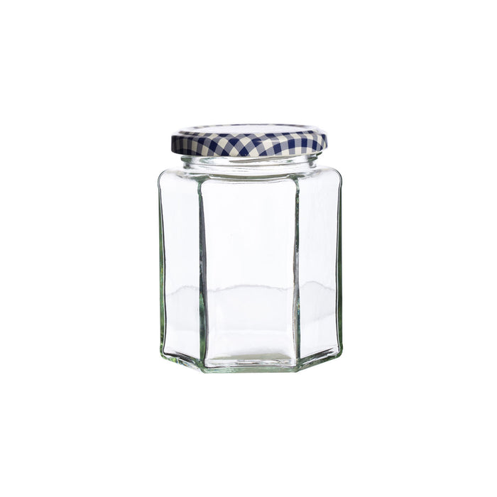 KILNER 6-eckiges Einkochglas mit Drehverschluss Glas, 280 ml