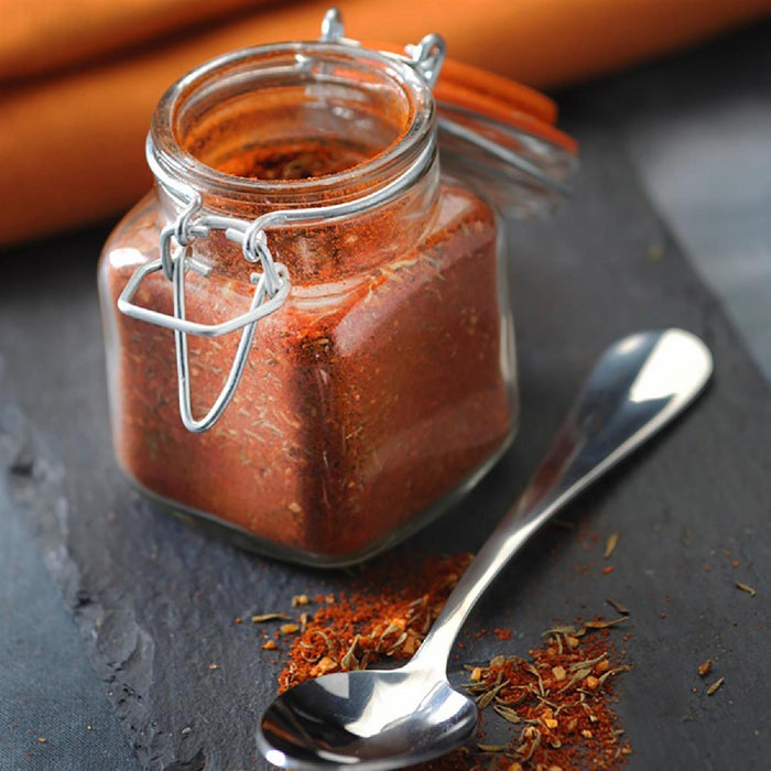 KILNER Quadratisches Gewürzglas mit Bügelverschluss 70 ml