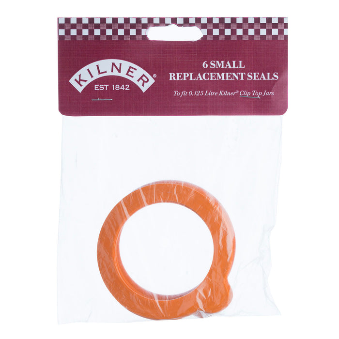KILNER 6er Pack Einkochringe für 0.125 Liter