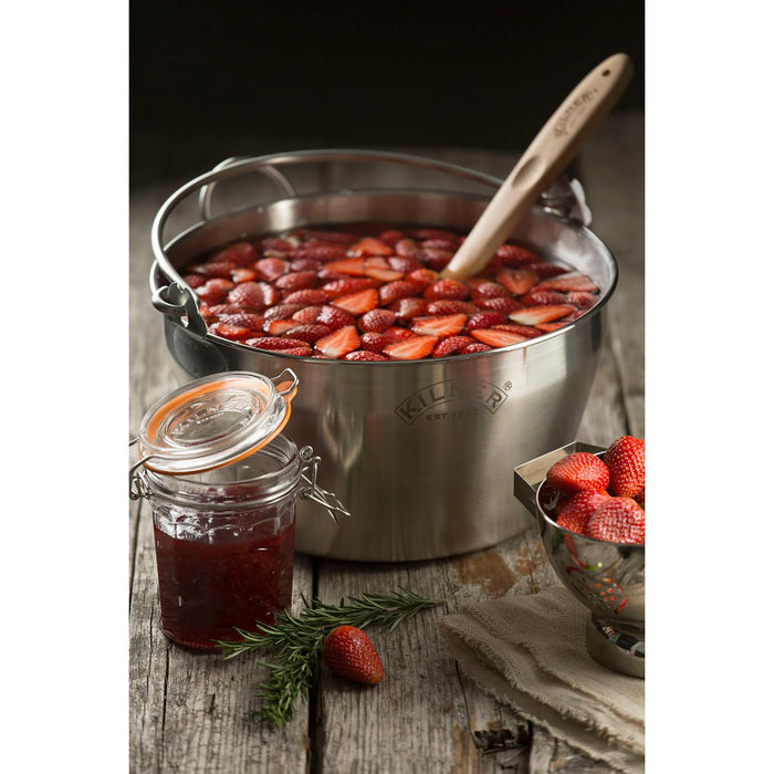 KILNER Edelstahl Einkochtopf, 8 Liter