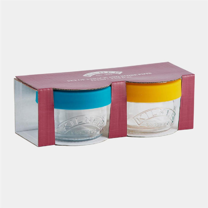 KILNER Snackgläser, 2 x 125 ml