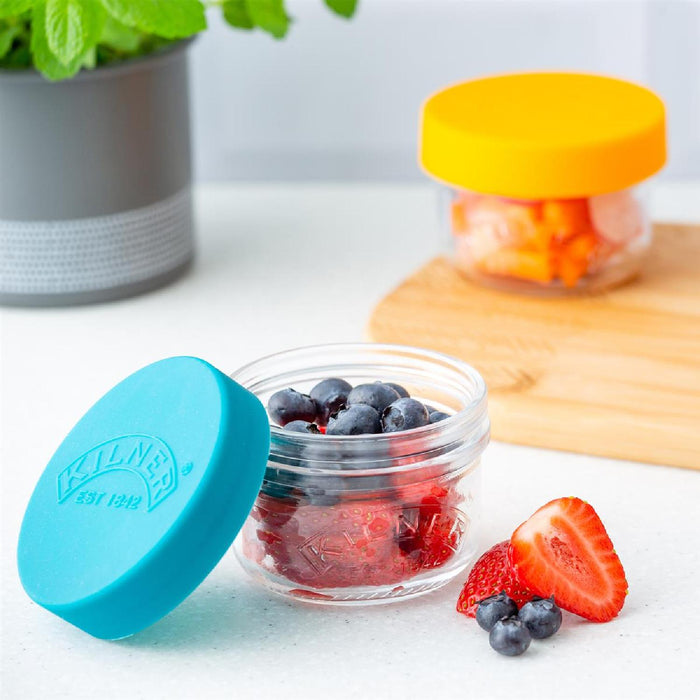 KILNER Snackgläser, 2 x 125 ml