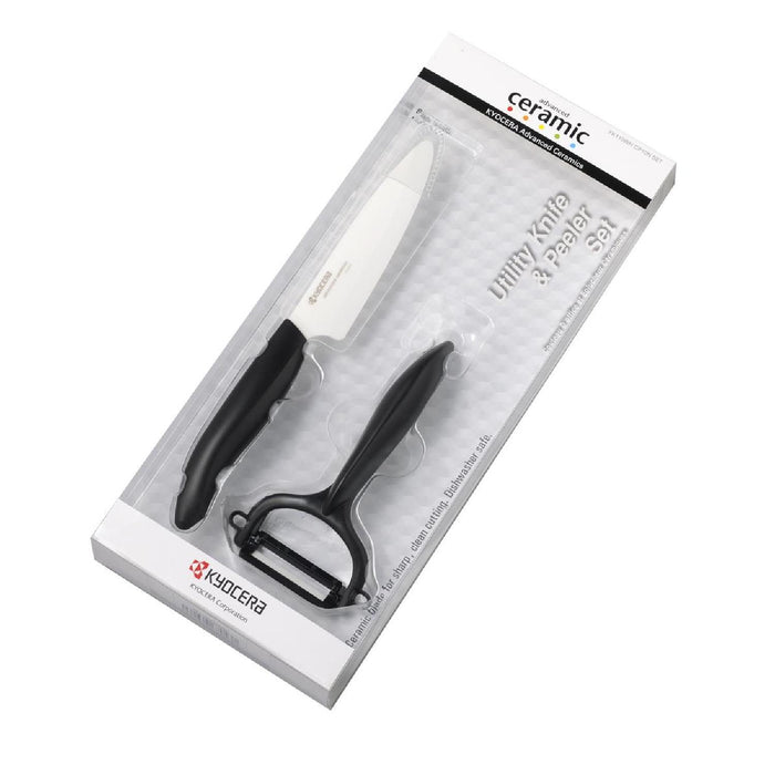 KYOCERA GEN Starter Set: Obst-und Gemüsemesser mit Schäler