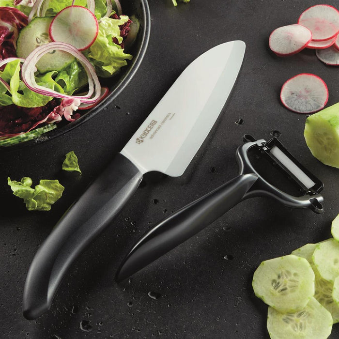 KYOCERA GEN Starter Set: Obst-und Gemüsemesser mit Schäler