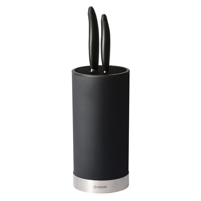 KYOCERA Runder Softtouch Messerblock inklusive 2 GEN-Messer