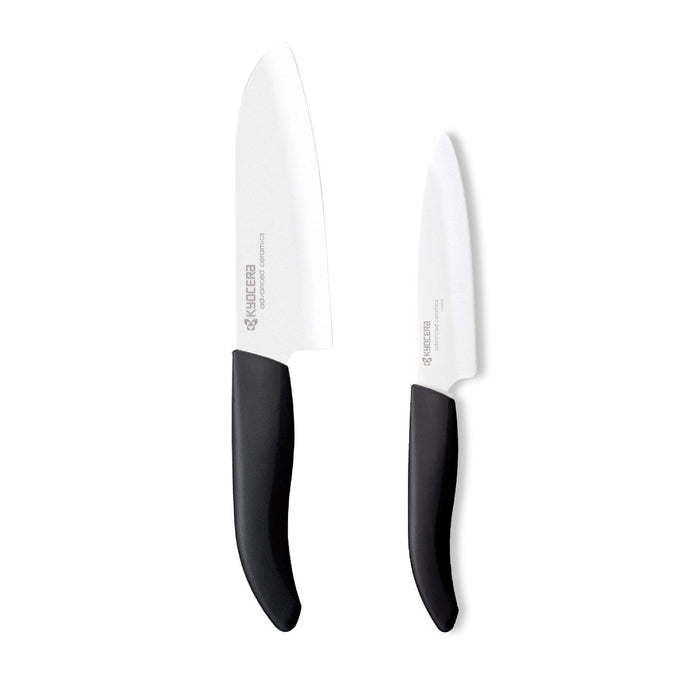 KYOCERA Runder Softtouch Messerblock inklusive 2 GEN-Messer