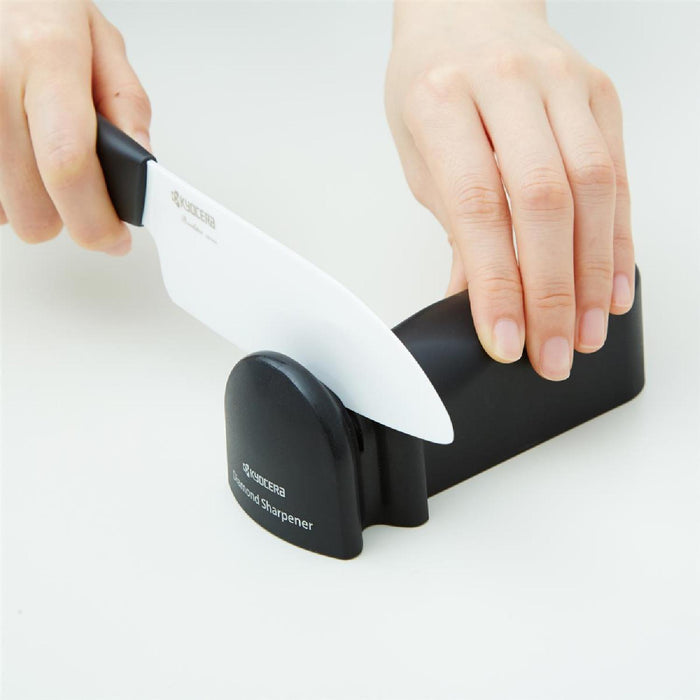 KYOCERA Diamant-Messerschärfer für Keramik- und Stahlklingen, manuell