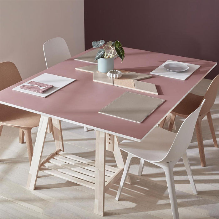 FREEFORM DUO - Platzset rechteckig, Taupe/Weiß