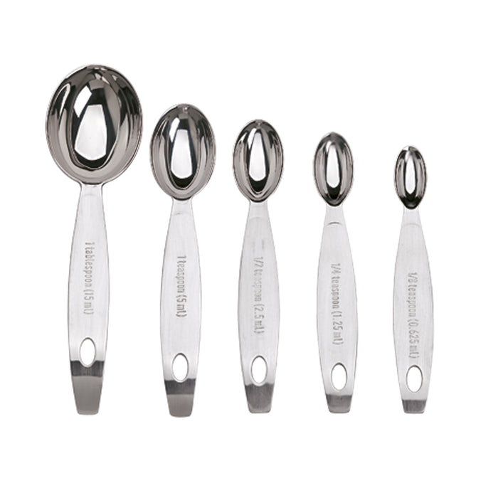 CUISIPRO Messlöffel im 5er Set (0,625; 1,25; 2,5; 5; 15 ml)