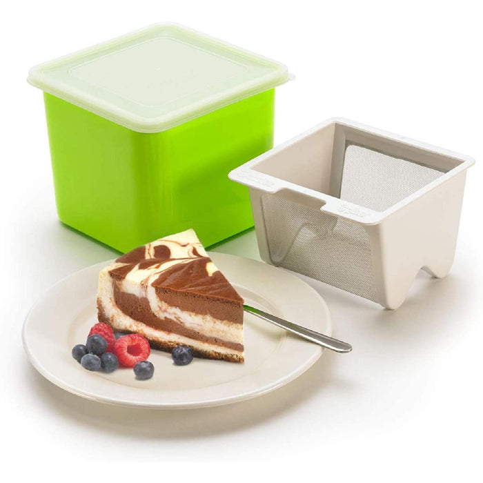 CUISIPRO Joghurt- und Frischkäsebereiter, grün