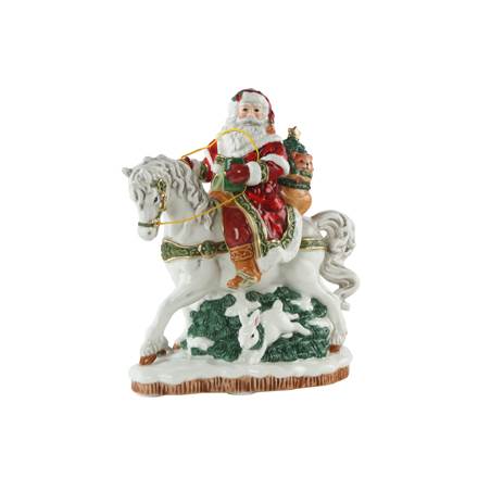 Goebel Santa auf Pferd Figur