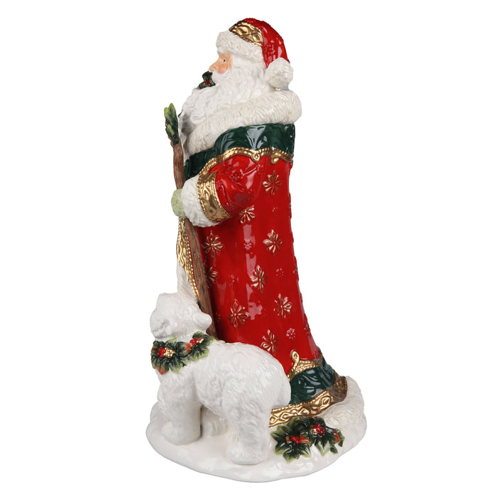 Goebel Santa im Winterwald Figur