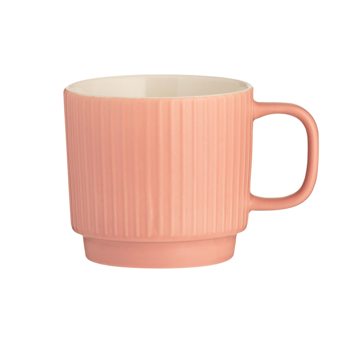 MASON CASH EMBOSSED Tasse, koral, 350 ml