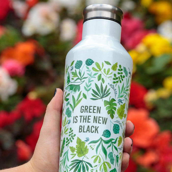 TYPHOON PURE NEW BLACK Isolierflasche aus