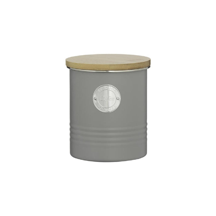 TYPHOON LIVING  Vorratsbehälter Kaffee, pastellgrau, 1 Liter