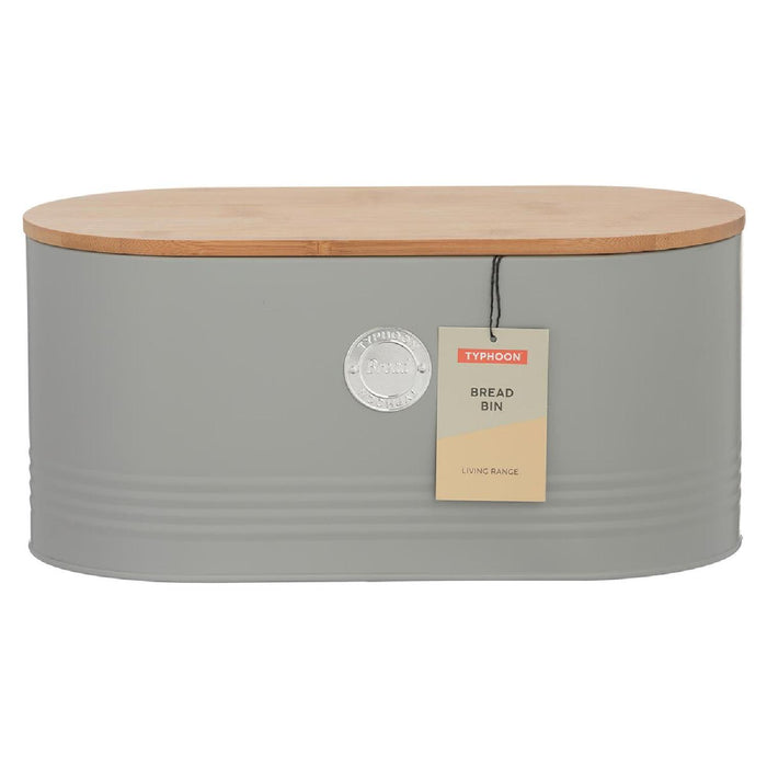 TYPHOON LIVING  Brotkasten, pastellgrau, 7,5 Liter