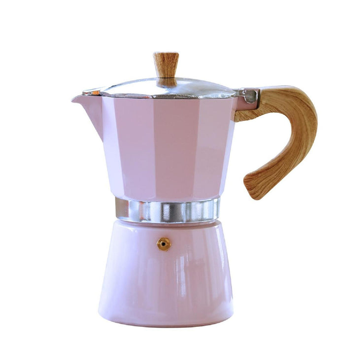 GNALI & ZANI Venezia - Espressokocher, rosa, 9 Tassen