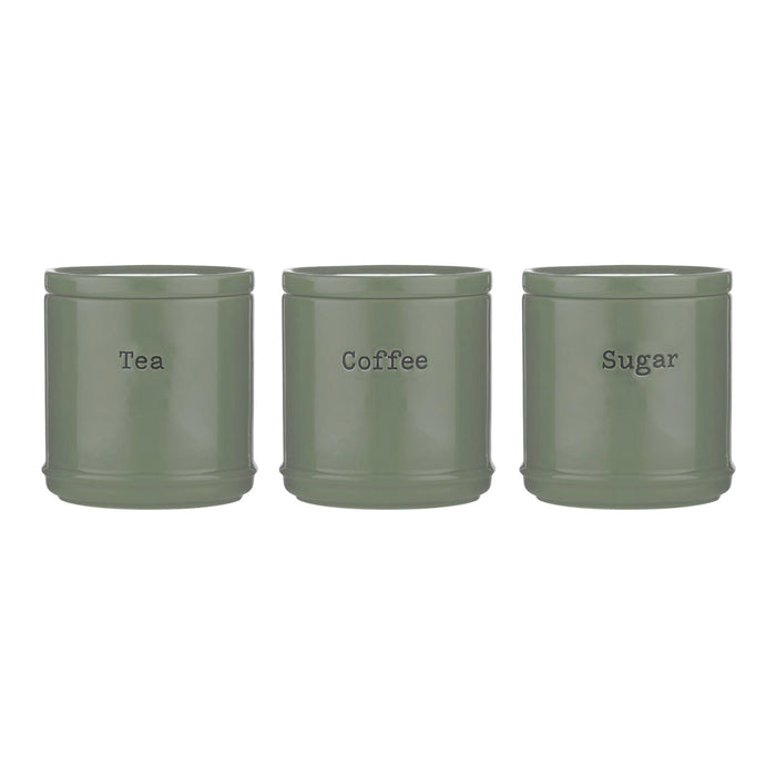 Price & Kensington ACCENTS Vorratsdosen, 3er Set, salbeigrün, 750 ml