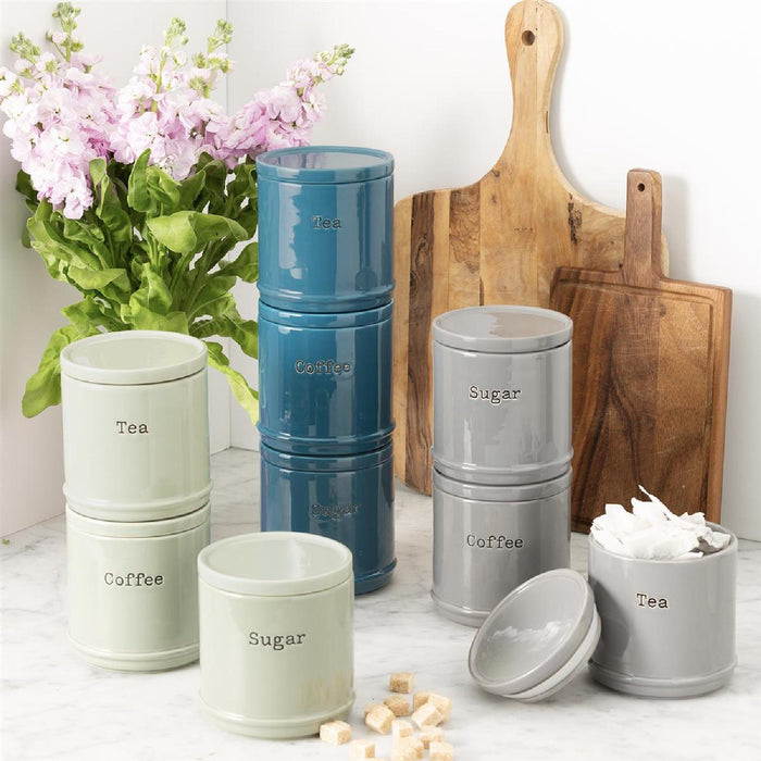 Price & Kensington ACCENTS Vorratsdosen, 3er Set, petrol, 750 ml