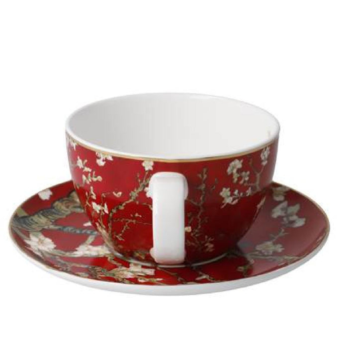 Goebel Vincent van Gogh  - Mandelbaum Rot - Tee-/ Cappuccinotasse